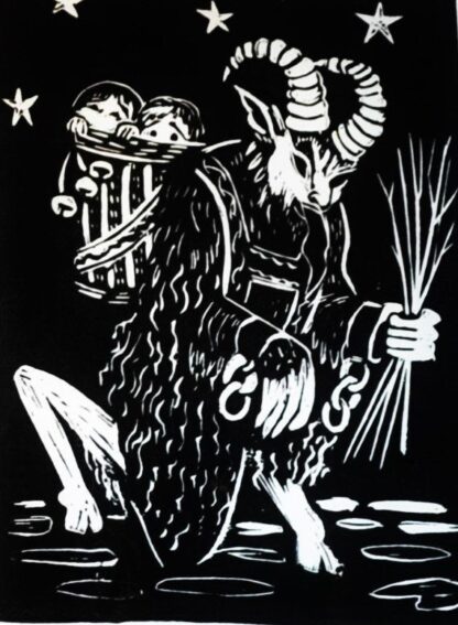 Krampus , limited edition fine art print